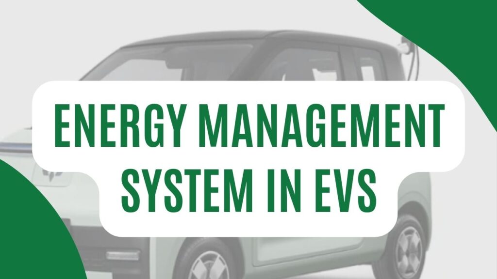 energy management system in electric vehicles
