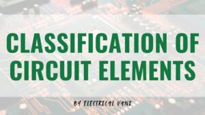 Classification of circuit elements