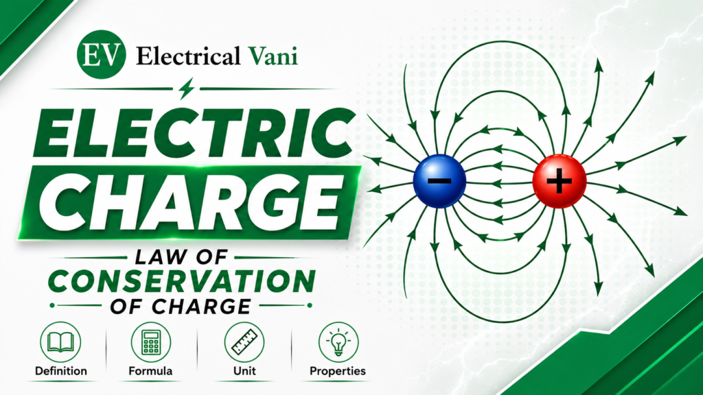 electric charge and law of conservation of charge